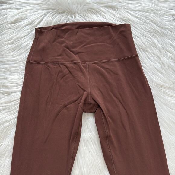CRZ Yoga Hot Fudge Brown Butter Luxe Leggings 23” - Picture 3 of 8
